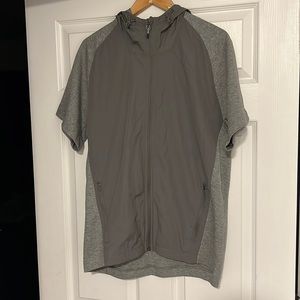 Puma short sleeves Evostripe Lite Hoody Medium Gray Heather